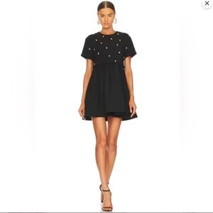 Likely Marcia black mini dress with embellishments Size 2